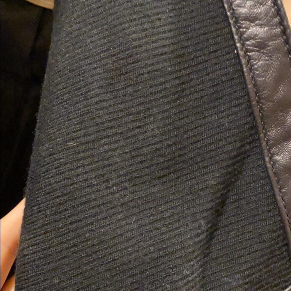 Michael Kors black leather jacket - Picture 9 of 10